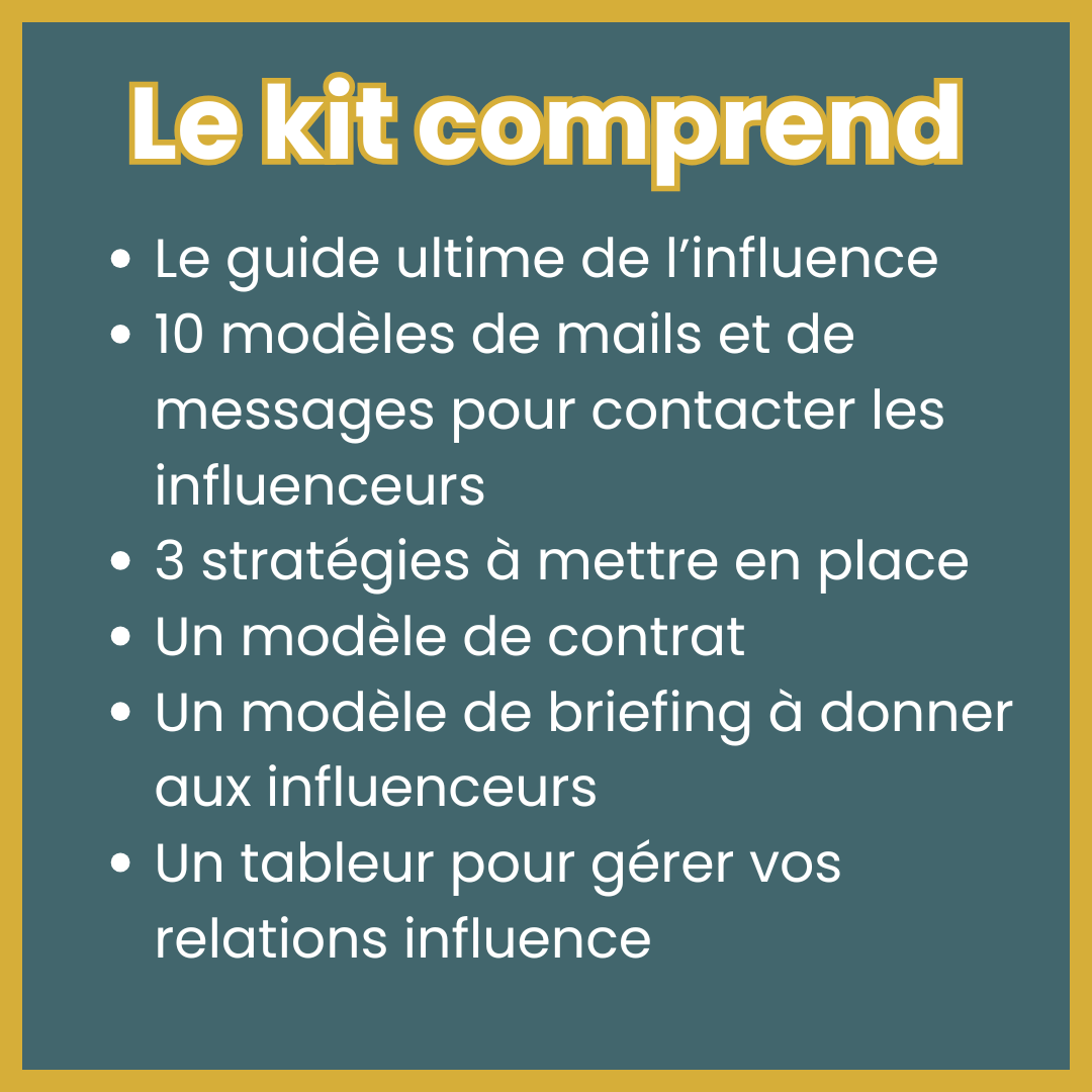 Kit : Réussir vos campagnes d'influence – Image 2