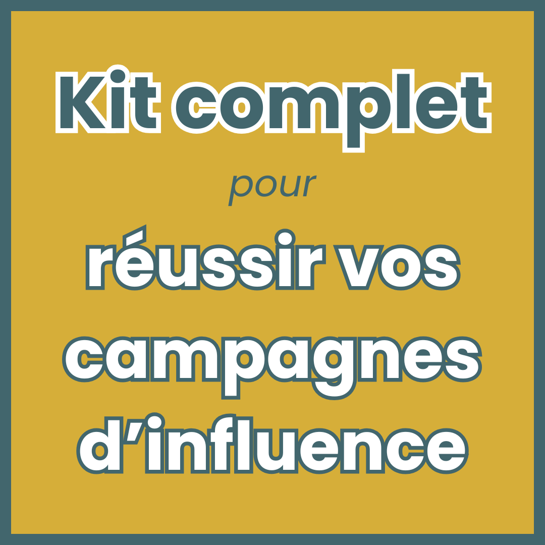 Kit : Réussir vos campagnes d'influence