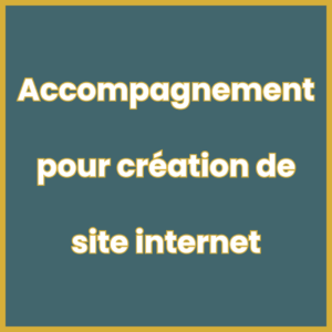 Accompagnement : création de site internet