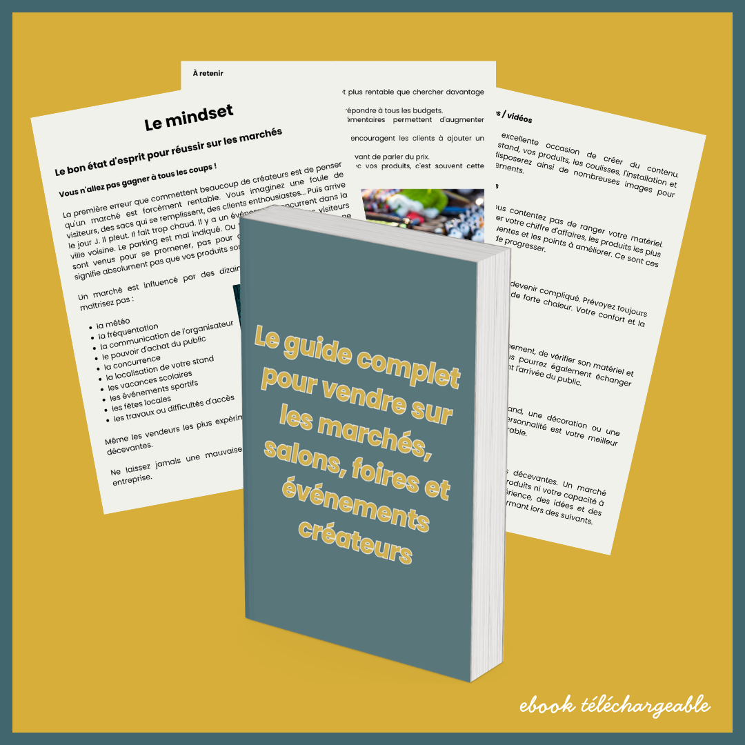 Le guide complet pour vendre sur les marchés, salons, foires et événements créateurs – Image 2